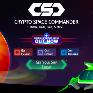 【83ETHで落札され話題】宇宙船でバトル&マイニング！Crypto Space Commanderとは？