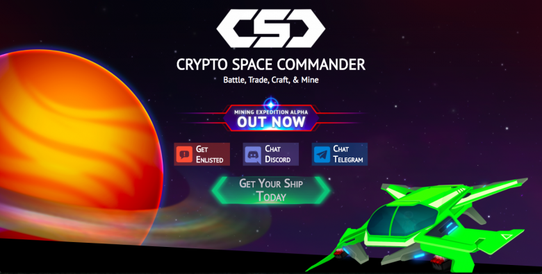 【83ETHで落札され話題】宇宙船でバトル&マイニング！Crypto Space Commanderとは？