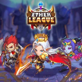 かわいらしいデザインのヒーローを用いてイーサを勝ち取るRPGゲーム「EtherLeague」がプレセールス中です。