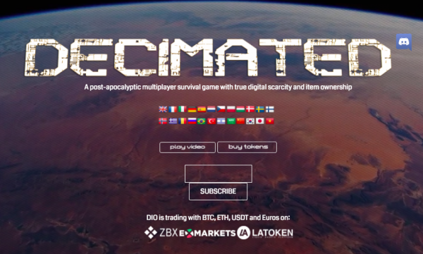 本格ブロックチェーンゲームDECIMATEDとは？