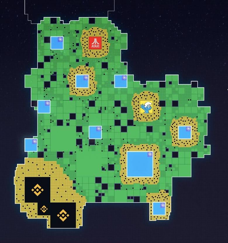 ブロックチェーンゲームをリードする『The Sandbox』が、 土地の先行販売とスマーフ(Smurfs)とのコラボレーションを発表!