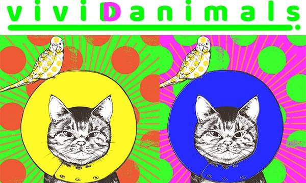 アーティストD[di:]がNFTアート「viviDanimals」をリリース