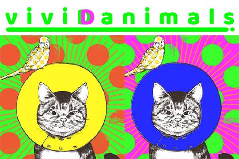 アーティストD[di:]がNFTアート「viviDanimals」をリリース