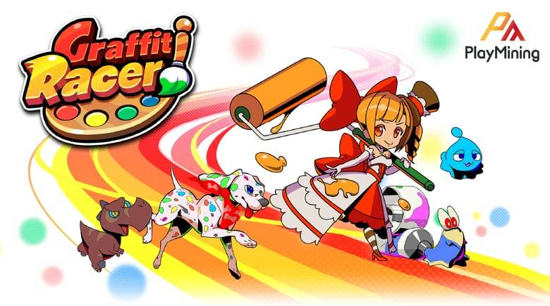 DEA「ぬりえ×レース」の新感覚NFTゲーム「Graffiti Racer」を発表