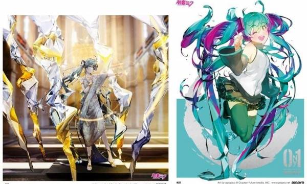 BIGHEAD、初音ミクと歩んだ10年間を記録した全アルバムを展示する美術展を開催 初音ミクの楽曲付きイラストNFTを公式ライセンス販売