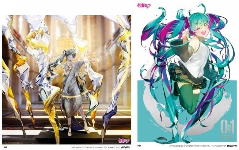 BIGHEAD、初音ミクと歩んだ10年間を記録した全アルバムを展示する美術展を開催 初音ミクの楽曲付きイラストNFTを公式ライセンス販売