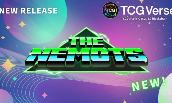 新作NFTカードゲーム「The Nemots」が、OasysのL2チェーンTCGVerseを採択