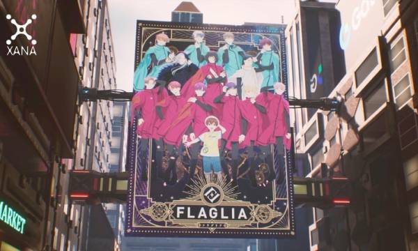日韓スターが共演するアニメ「FLAGLIA」がXANAとメタバース＆NFTゲーム化