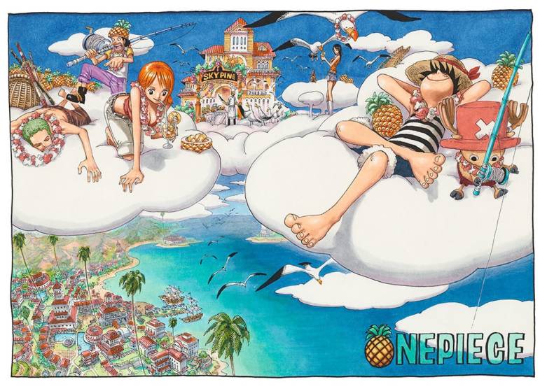 集英社マンガアートヘリテージ、尾田栄一郎「ONE PIECE / In the Sky