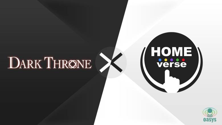 ハクスラBCGの「DARK THRONE」がOasysのL2チェーンHOME Verse参画