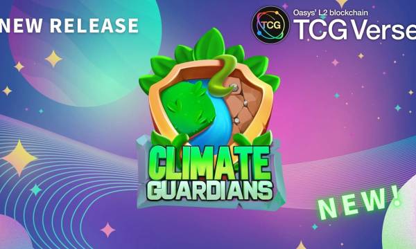 「TCG Verse」、新作ブロックチェーンゲーム「Climate Guardians」に採択