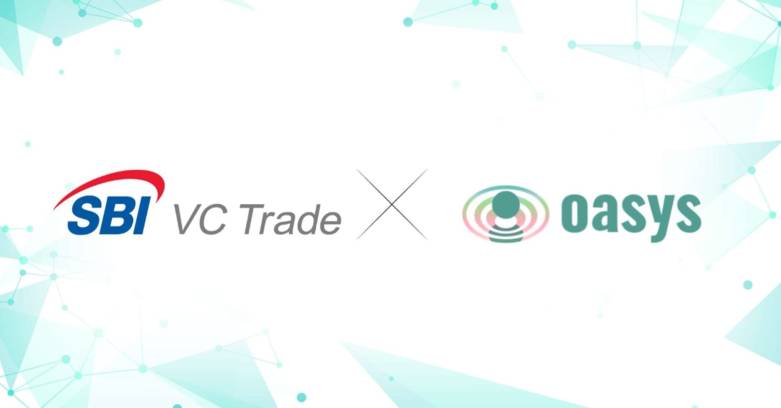ゲーム特化型ブロックチェーンOasysがSBI VCトレードと提携し日本円で取引ができるSBI Web3ウォレットに対応