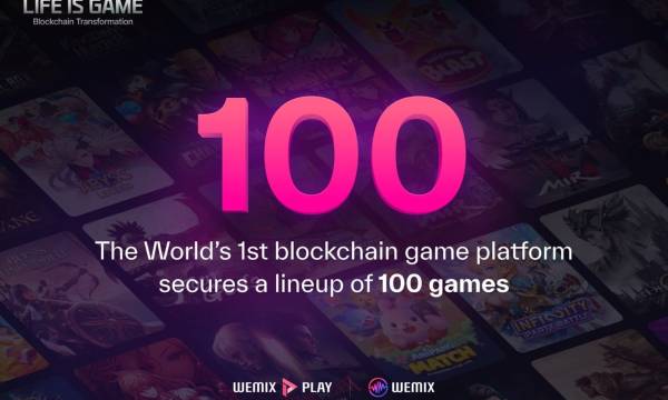 WEMADE、100種類のゲームをWEMIX PLAYにオンボーディング予定と発表、世界各国で事業展開