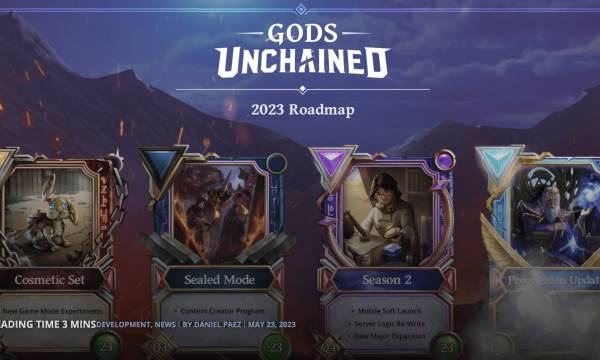 ブロックチェーンゲーム「Gods Unchained」、一連の大型アップデートを発表