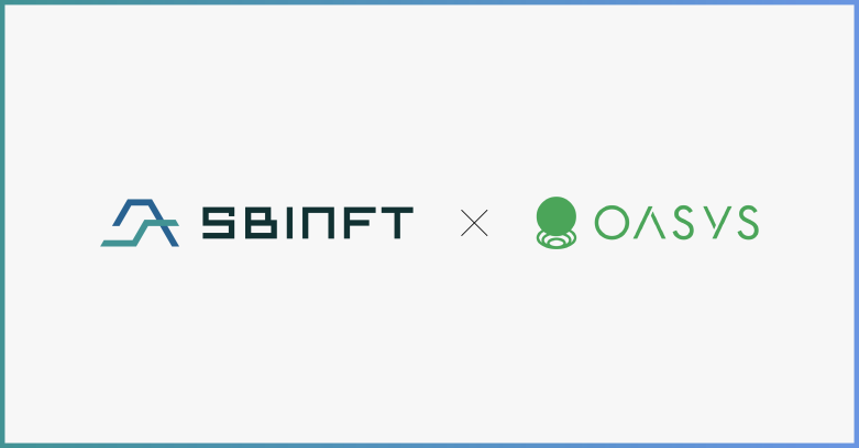 SBINFT MarketでOasys上のゲームNFTの売買が可能に