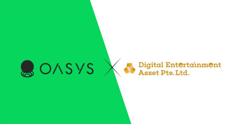 OasysとDEAPcoin（DEP）を発行する「PlayMining」が提携