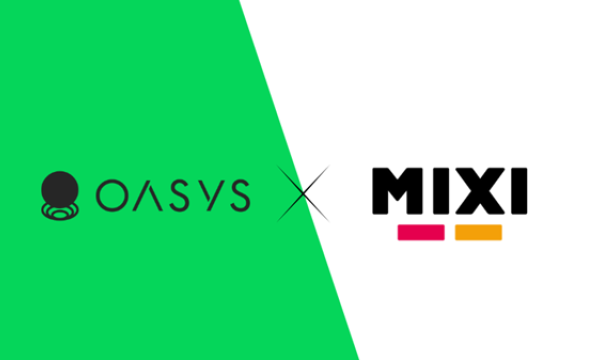 OasysとMIXI、ブロックチェーンゲームの普及に向けて協議を開始