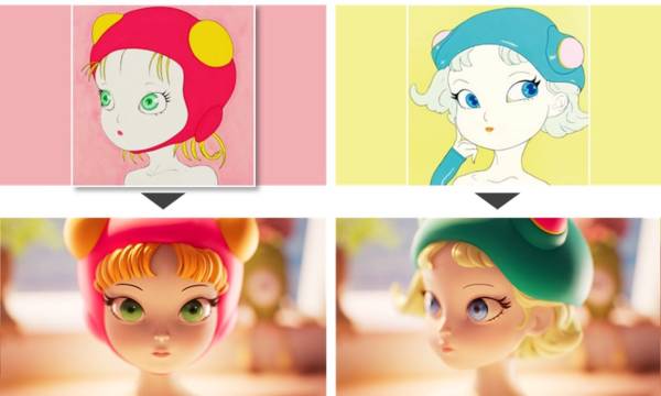天野喜孝氏の「CANDY GIRL」、バーチャルK-POPアーティスト「APOKI」のMVに登場