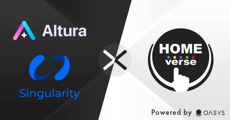 HOME Verseが、Altura及びSingularityと業務提携