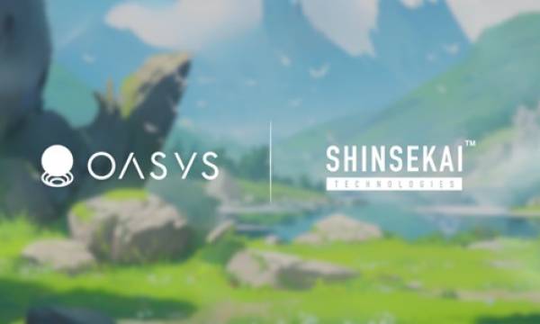 Oasys、SHINSEKAI Technologies と提携。 Oasys 採用のゲーム開発者向けコミュニティ支援パッケージの提供も