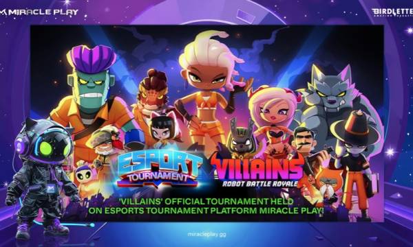 ブロックチェーンベースのeスポーツトーナメントプラットフォーム「ミラクルプレイ」、公式トーナメント「Villains: Robot BattleRoyale」を開催！