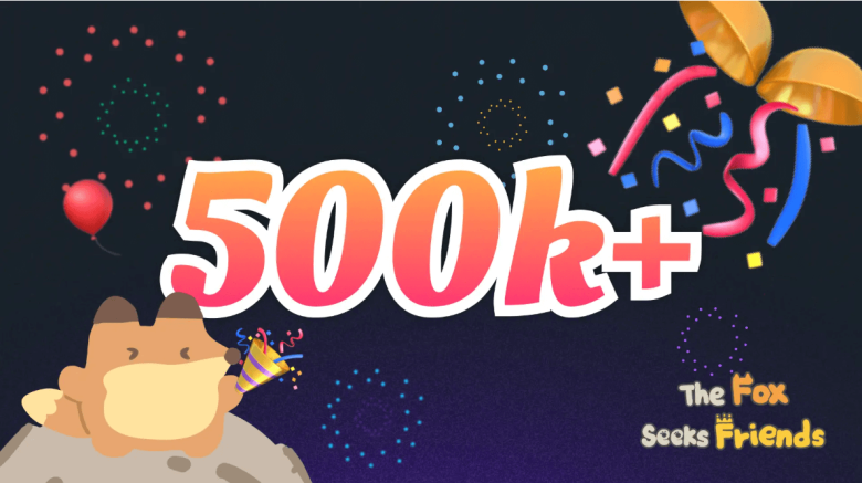 「Fox Seeks Friends」、リリース2週間で50万アクティブユーザー突破 – WEB3ゲーム市場で急成長