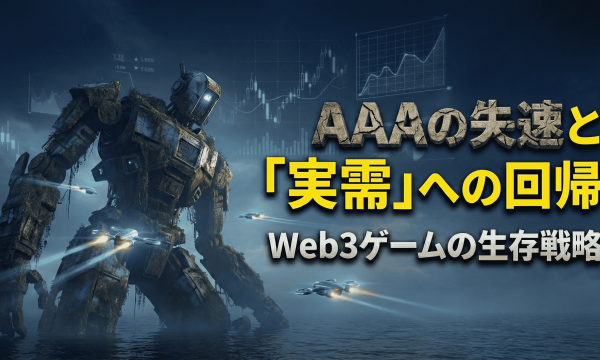 Web3ゲーム市場、2026年は縮小定着へ　トークン失速で持続性重視に転換