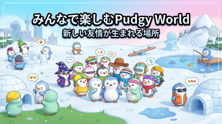 Pudgy Penguins「Pudgy World」3月9日ローンチ、PENGUトークン9%急騰——「クリプトを感じさせない」設計が話題