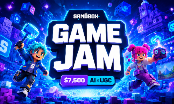 The Sandbox、賞金$7,500の「Beta Creator Game Jam」を8月12日開幕──元XboxのMajor Nelsonが審査委員長就任でUGC×AI創作の新時代へ