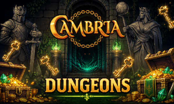 Cambria 新モード「Dungeons」Key消費$500万突破——6月比5倍の急成長で$RSGP TGEへ加速