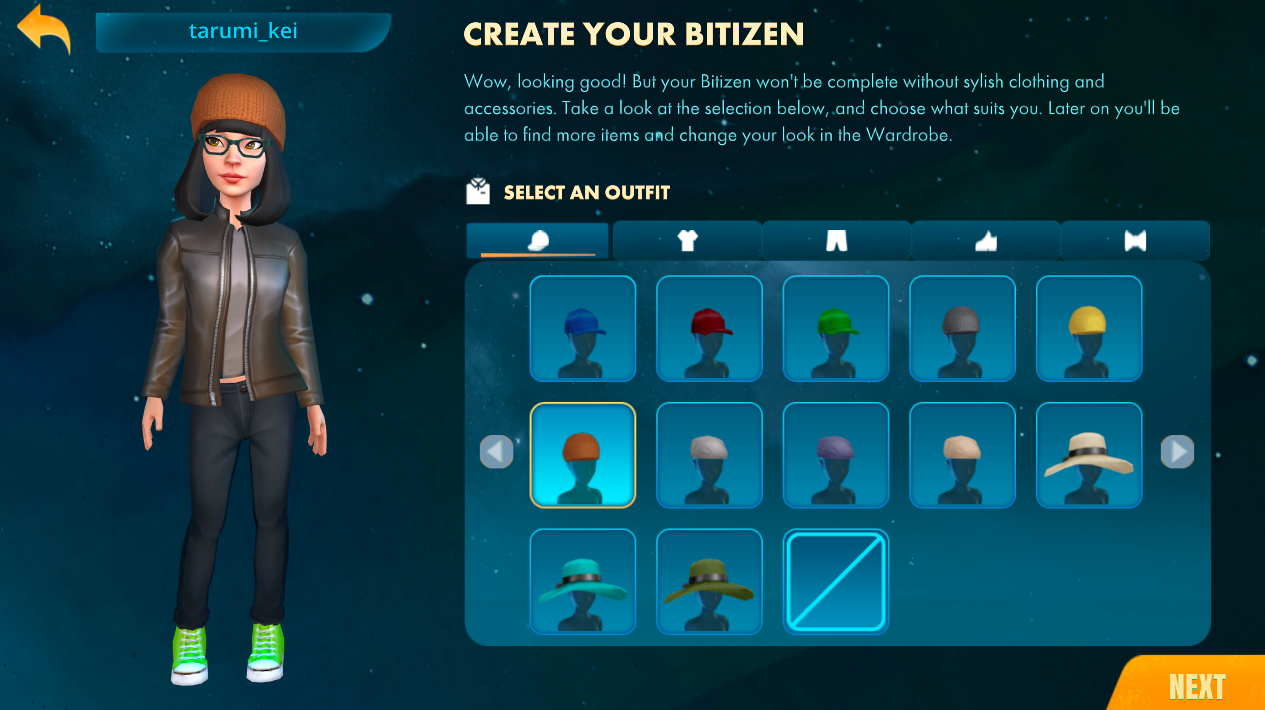 ビットギルドで遊べるゲームBITIZENとは？アバターを早速作ってみたよ！