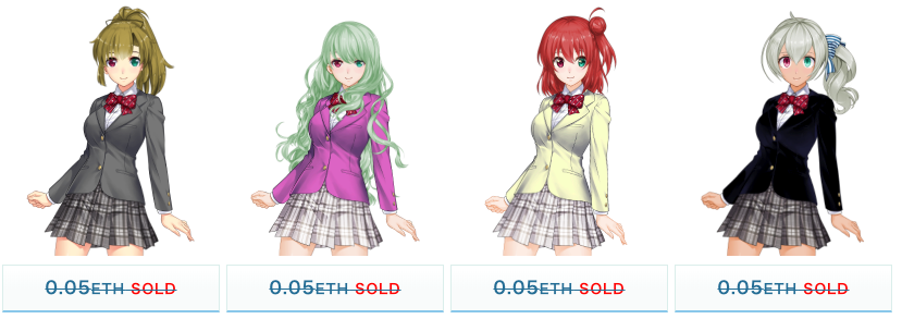 【クリスマスはKanojoと？】プレセール2日で即完したCryptokanojoが12/24に本リリース決定！大規模なプレゼントキャンペーンを実施！