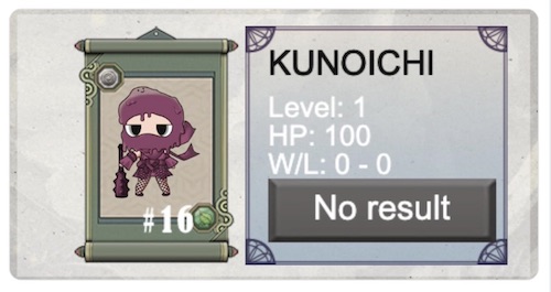 クリプトニンジャ(Crypto Ninja)は高速なトランザクション実装の利便性の高いdAppsゲームだ！