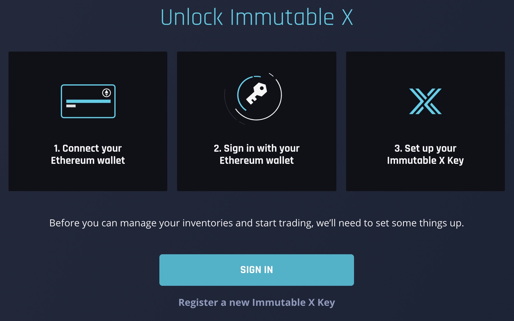 ImmutableXのマーケットプレイスの使い方