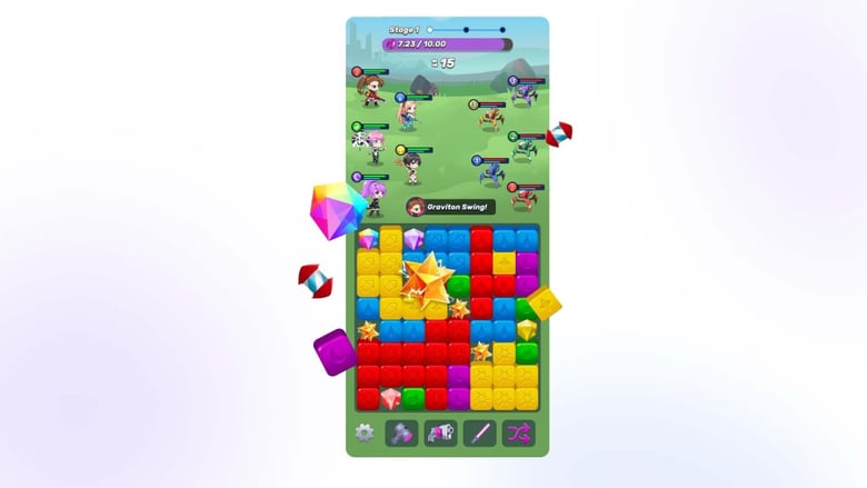 GameFiエコシステム「Murasaki7」のパズルアンドアーンゲーム「M7 Puzzle RPG」