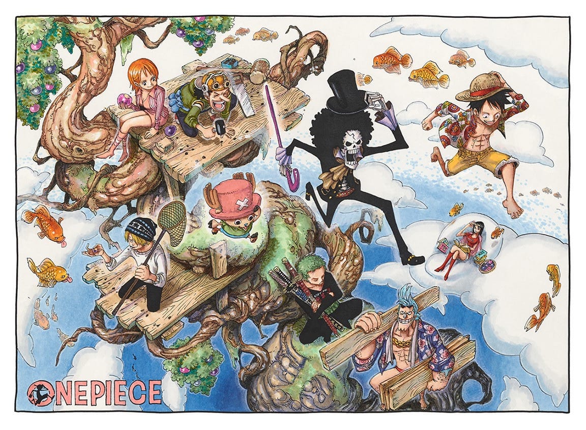 集英社マンガアートヘリテージ、尾田栄一郎「ONE PIECE / In the Sky Part 2」作品販売を開始