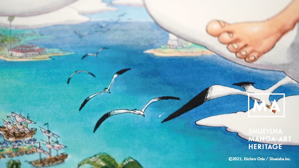 集英社マンガアートヘリテージ、尾田栄一郎「ONE PIECE / In the Sky Part 2」作品販売を開始