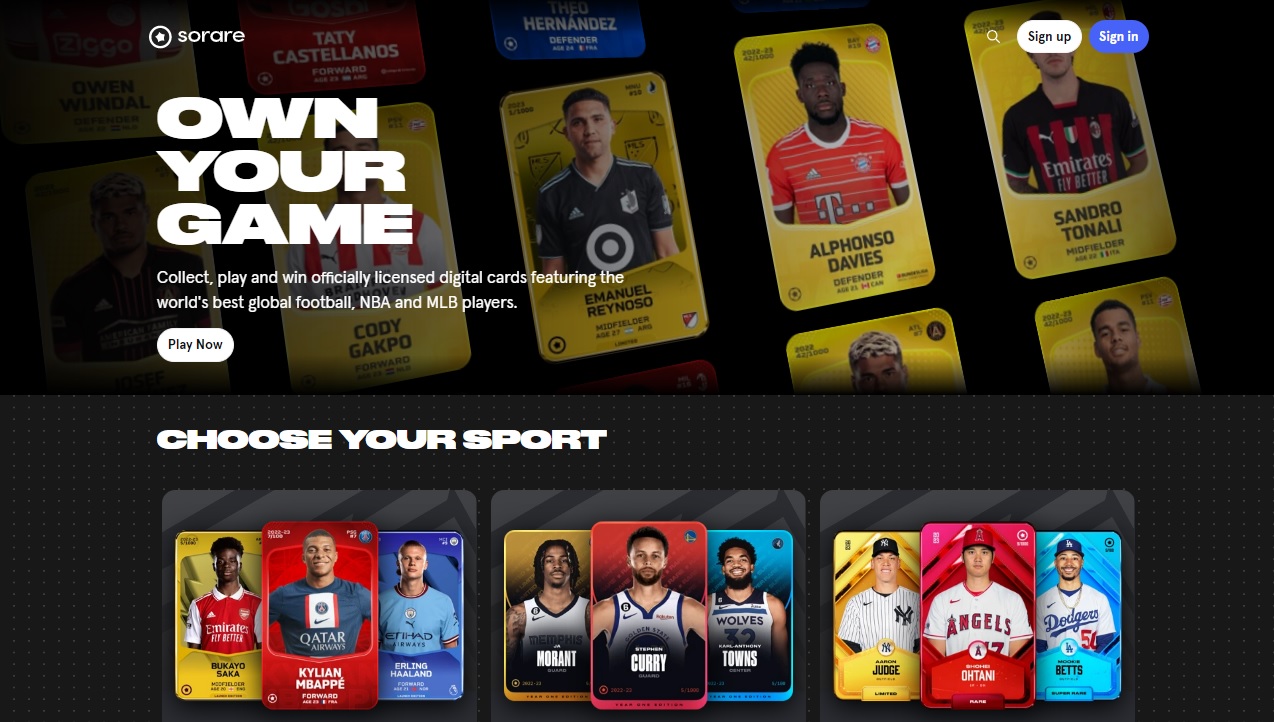 Sorare（ソラーレ）NFTサッカーゲームの遊び方・稼ぎ方を初心者向けに解説（2024年版）