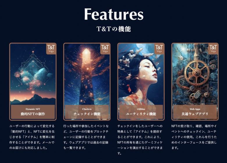 T&amp;amp;Tの機能