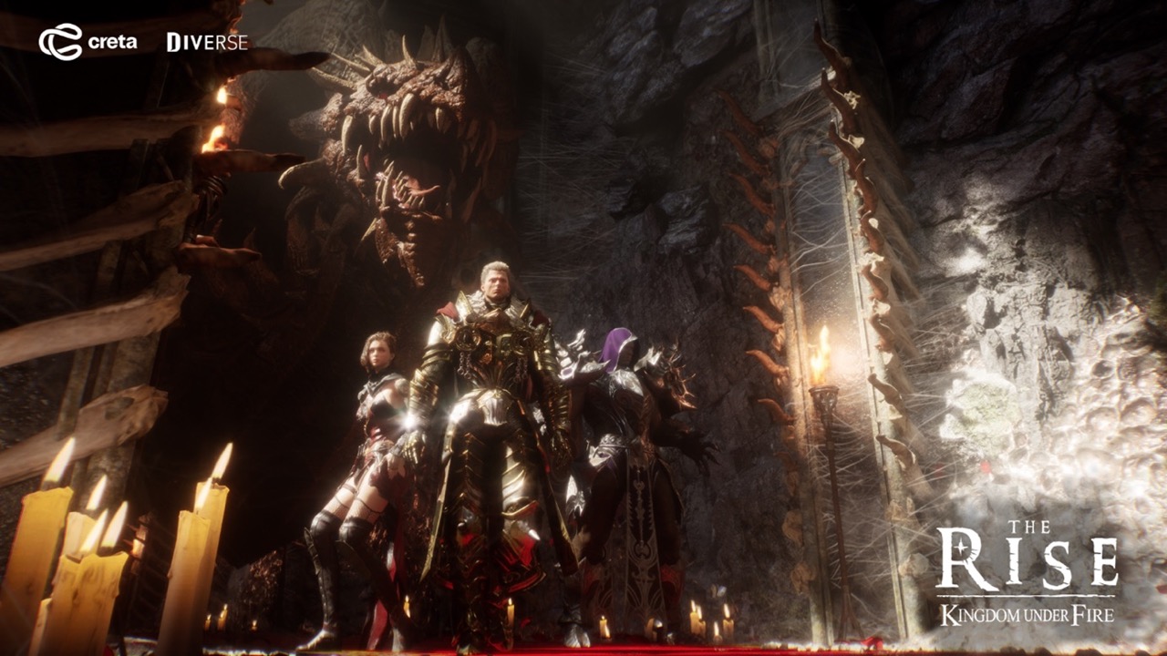 CRETAが提供するMMORPG、「Kingdom Under Fire: The Rise」