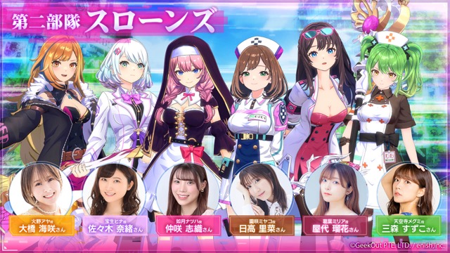 ＜第二部隊 スローンズ＞